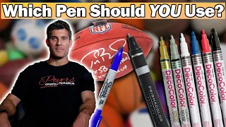 What are the BEST PENS for Autographs?  Watch Before You Get Your Next Item Signed | PSM