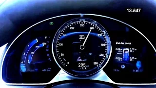 Bugatti Chiron Acceleration (0-300/13.5s)