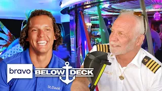 The Crew Takes St. David From Yacht to Yacht Club! | Below Deck Highlight (S10 E16) | Bravo