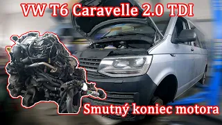 VW T6 Caravelle 2.0 TDI 110kw |  časť 1/3 | Smutný koniec motora