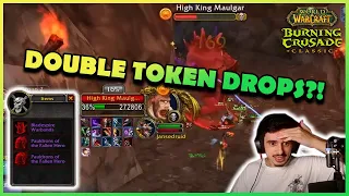 DOUBLE TOKEN DROPS?! | Daily Classic WoW Highlights #141 |