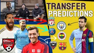 TRANSFER PREDICTIONS | Messi to CIty? Giroud to West Ham? Aguero - Ozil - Sergio Ramos