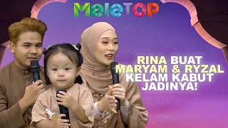 Eksklusif! Pertama Kali Rina Di MeleTOP. Huru Hara Maryam & Ryzal Duriankimchi | MeleTOP |Nabil Hawa