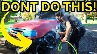 21 MISTAKES to avoid while painting your car (I DO THEM ALL)