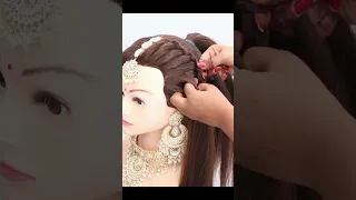 Wedding Guest Juda Hairstyle | High Bun Hairstyle For Medium Hair