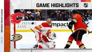 Flames @ Ducks 12/03/2021 | NHL Highlights