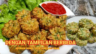 SEUMUR HIDUPKU BARU TAU CARA BUAT TELUR SEPERTI INI ‼️ Pantesan Viral ❗#viral