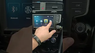 Installazione modulo carplay + android auto wireless su Volkswagen Golf 7