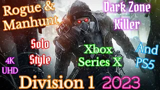 The Division 1 In 2023 - 4K, Solo Manhunts, Dark Zone Pvp/Multiplayer Gameplay, Xbox Series X & Ps5