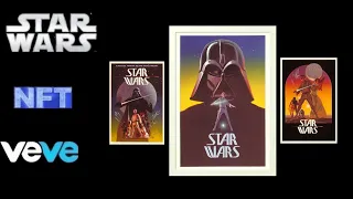 VeVe Drops Star Wars A New Hope Poster Series NFT'S (Darth Vader, Luke Skywalker, C3-PO, R2-D2,)