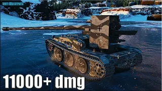 Grille 15 ОСНОВНОЙ КАЛИБР 🌟 11000+ dmg World of Tanks