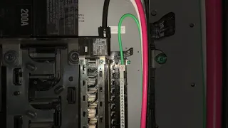 Load center wiring (200 amp)