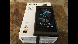 Sony NW-A45 high res music player review!