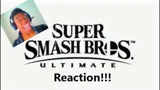 Super Smash Bros Ultimate Nintendo Direct Reaction