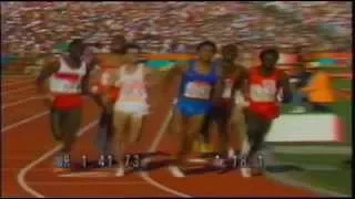 Olympics 1984 Mens 800m Final