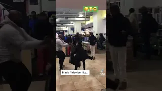 Black Friday shopping fiasco fight over deals