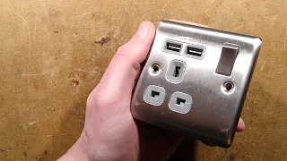 Exploded British General USB socket