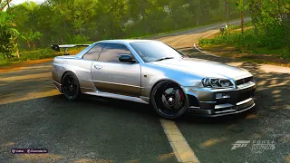 Skyline R34 - Forza horizon 5 (Logitech G920)