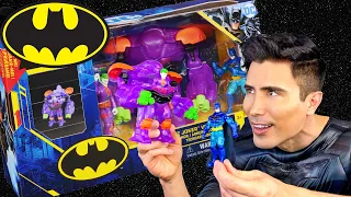Joker vs Batman Tech Armor Bat-Tech Toy Unboxing (Who Will Win?) | NEW Spin Master DC Action Figures