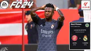 EA FC 24 | LALIGA Match 8 | REAL MADRID vs GIRONA FC | No Commentary Gameplay