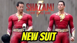 SHAZAM 2 Fury of the Gods - NEW Suit FIRST LOOK!!