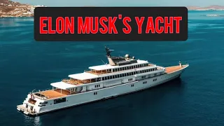 Elon Musk's luxury yacht 🛥️ - Luxury Port