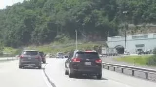 Pennsylvania Turnpike Allegheny Tunnel Westbound