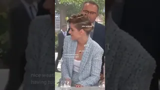 Kristen Stewart Embarrassing herself for 20 seconds straight #SHORTS