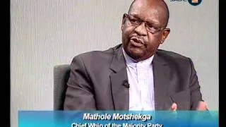 Dr. Mathole Motshekga:about the ruling party's agenda for the new year