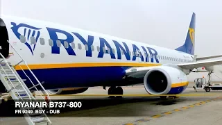 TRIP REPORT | Ryanair B737-800 Sky Interior | Milan Bergamo BGY ✈ Dublin