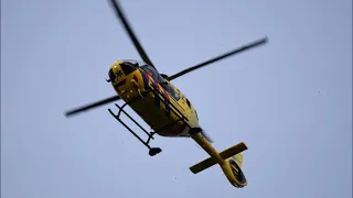 Veel bekijks bij landing traumahelikopter in Roden