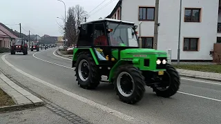 Silvestrovská vyjížďka 🚜 traktorů 🚜 2023