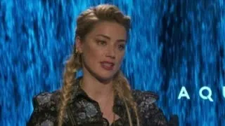 Amber Heard talks superhero roles for women