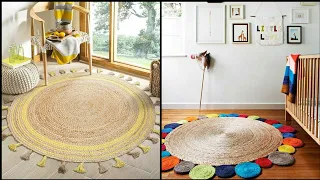 Top 10 ! Jute Rug DIY || Jute Rug Ideas For modern home decor | amazing jute craft ideas