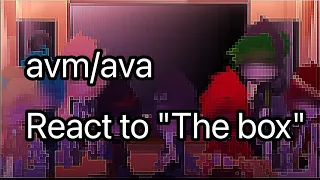 // avm/ava react to “the box” //ava/avm//The Box - Animator vs. Animation VI - Ep 2//