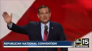 Ted Cruz Supporters wreak havoc - Chris Christie isn't having it - Republican National Convention