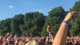 Dua Lipa & Martin Garrix 'Scared To Be Lonely' Live BST Hyde Park 2/7/2017