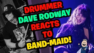 Drummer DAVE RODWAY Reacts to BAND-MAID!