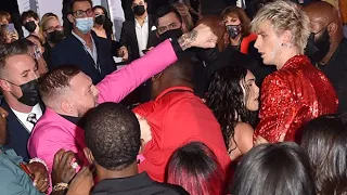 MGK and Conor McGregor got into an altercation on the red carpet of the VMA's