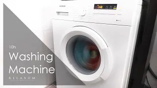 Washing Machine Sound - 10 Hours - Pure Sound - White Noise - Sleep - Bathroom