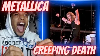 BUT.. HOW?? FIRST TIME HEARING METALLICA - CREEPING DEATH (LIVE IN MOSCOW 1991) | REACTION