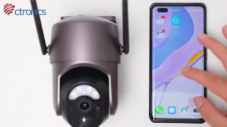 How to connect xega security camera?