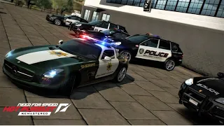 NFS Hot Pursuit Remastered/Mercedes SLS AMG Police Ver./Nintendo Switch gameplay
