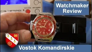 Vostok Komandirskie (2416b) - Watchmaker Review