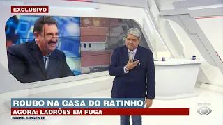 BRASIL URGENTE I DATENA FALA COM RATINHO