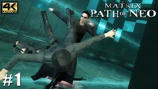 The Matrix: Path of Neo - PC Playthrough Gameplay 4k 2160p PART 1 - Ever Had a Dream, Neo?