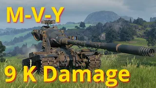 World of tanks M-V-Y - 9 K Damage 4 Kills, wot replays