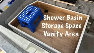 New  "Spacious" Shower (Part 1)! Sienna Couple's Tiny Camper EP1