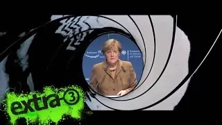 Angela Merkel - Suspectre | extra 3 | NDR