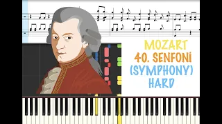 40. SENFONİ MOZART EN ZOR PİYANO ÇALINIŞI- BİR DE BÖYLE DİNLEYİN